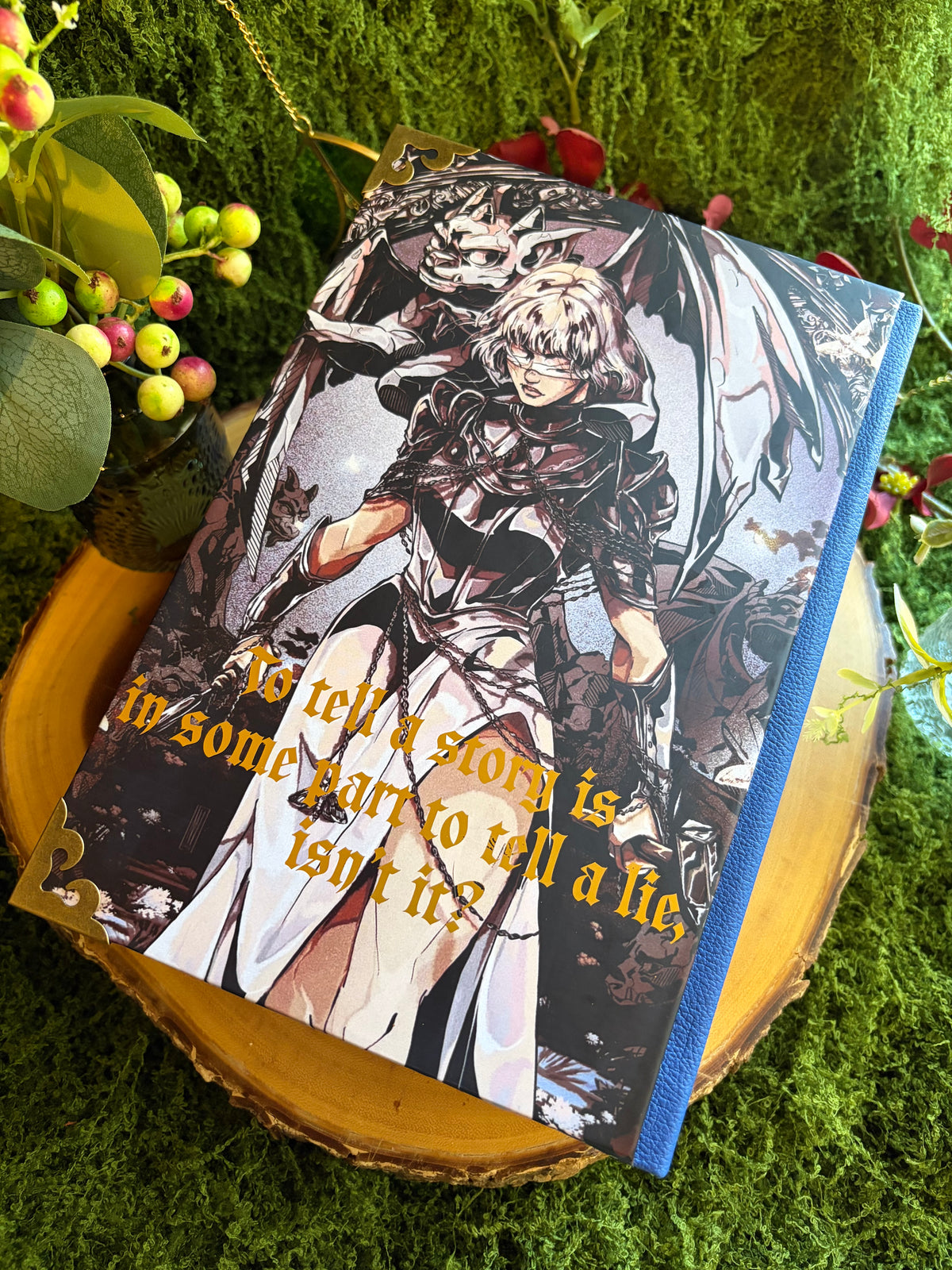 The Stonewater Kingdom OMNIBUS by Rachel Gillig // Art by: @marinevhs // The Knight and the Moth & The Knave and the Moon