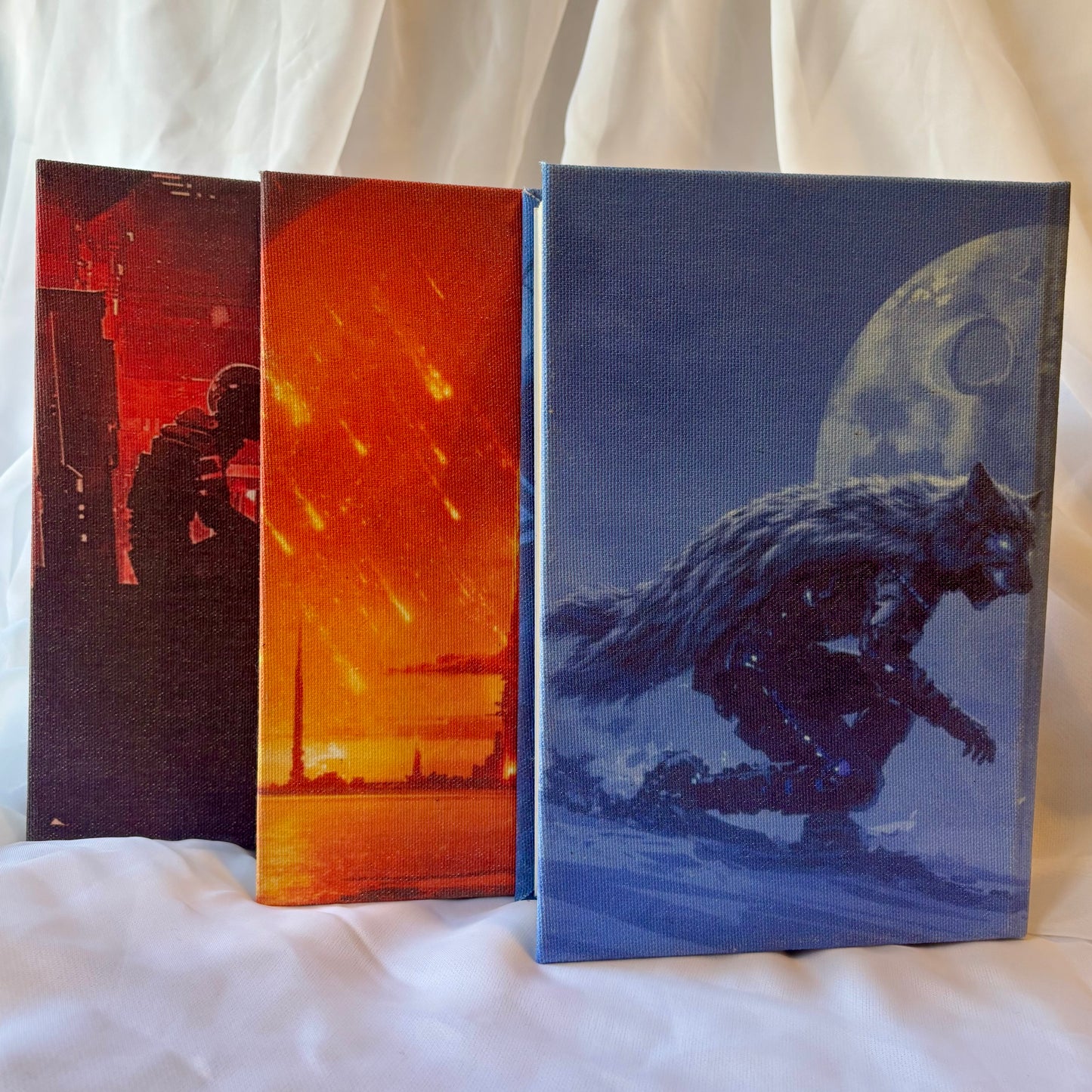 Red Rising Trilogy By Pierce Brown // Hardcover Rebind // Special Edition