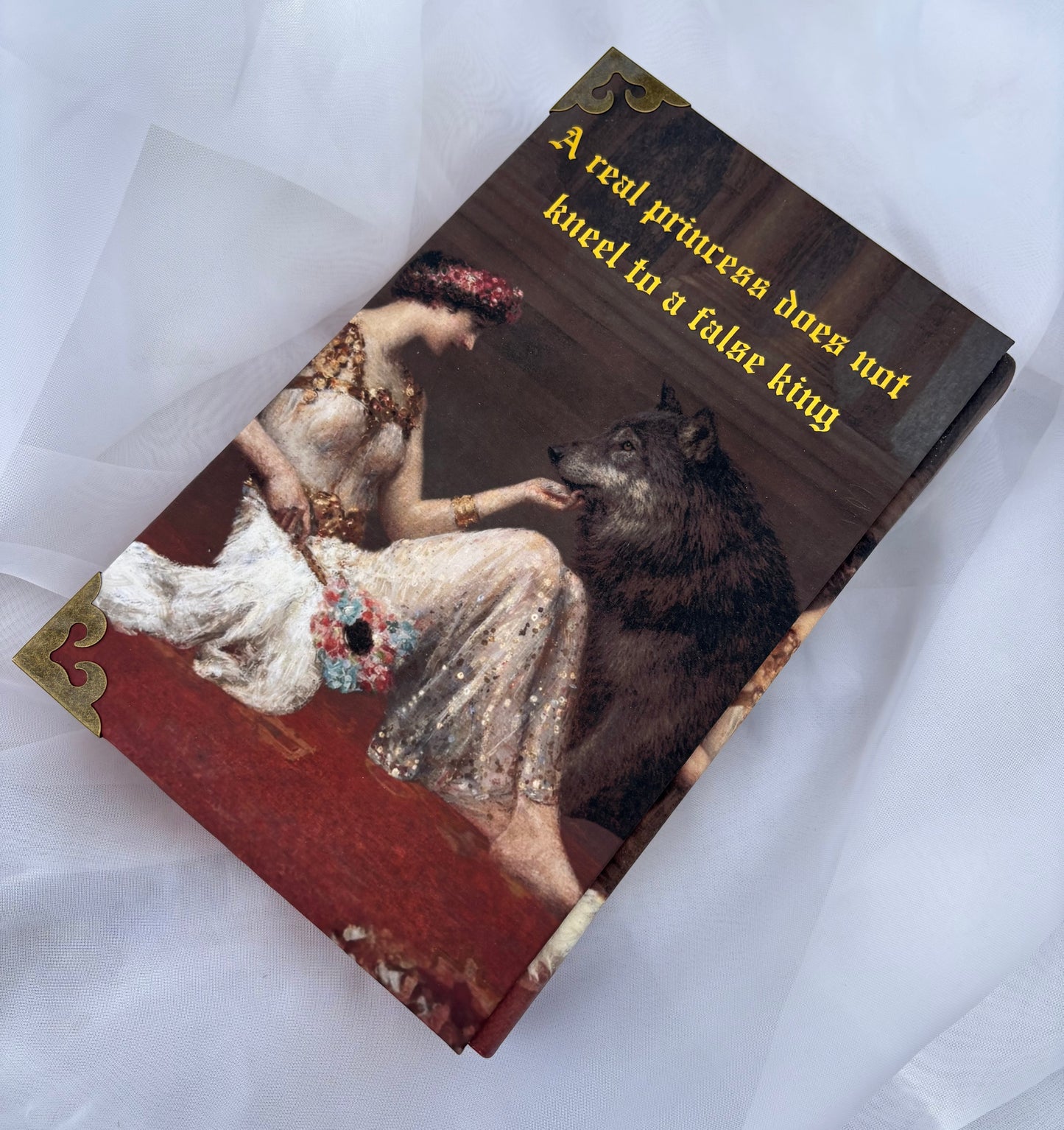 The Wolf king & The Knight Prince by Lauren Palphreyman Hardcover Rebind