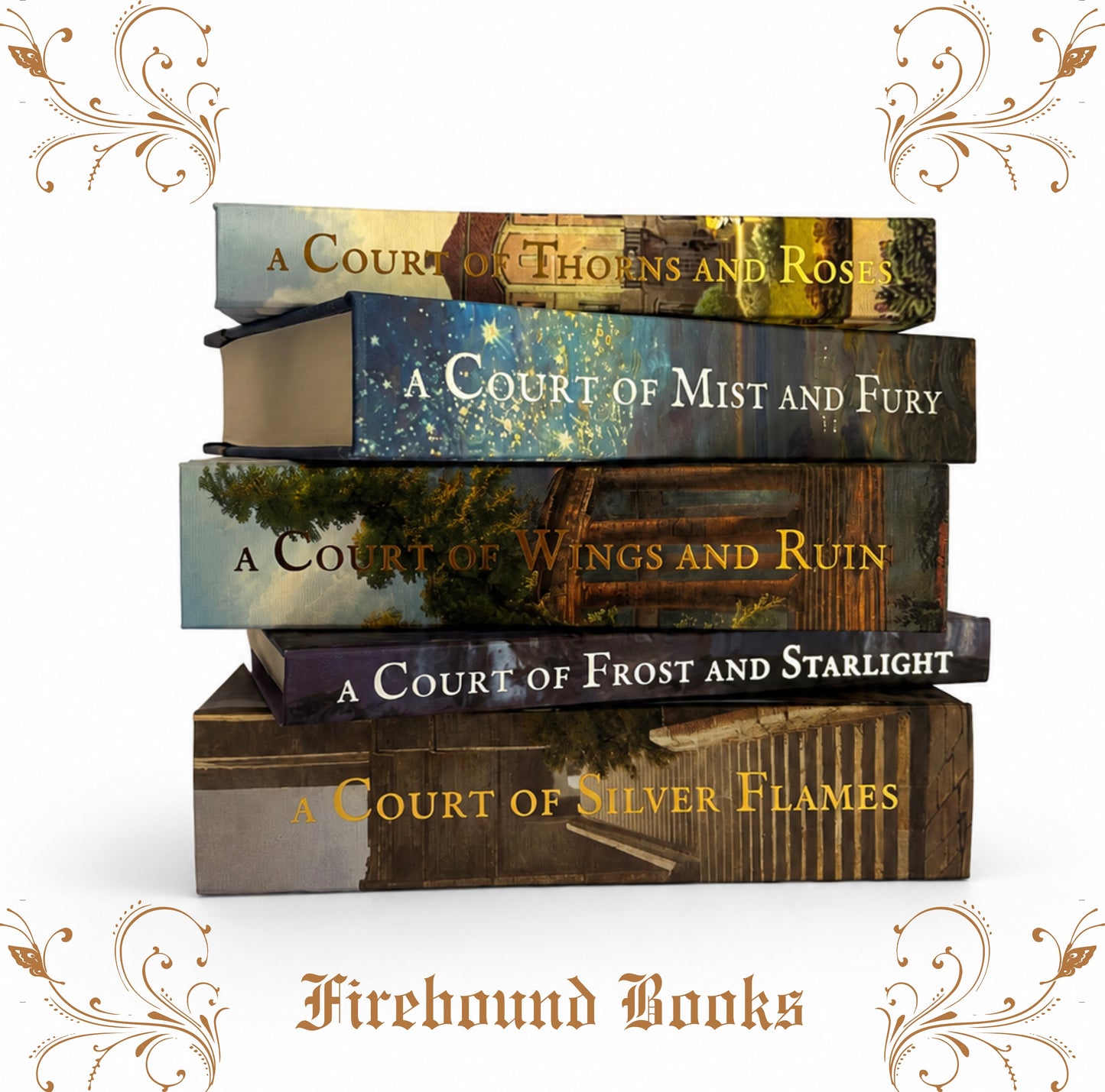 A Court of Thorns and Roses by Sarah J. Maas Hardcover Rebind