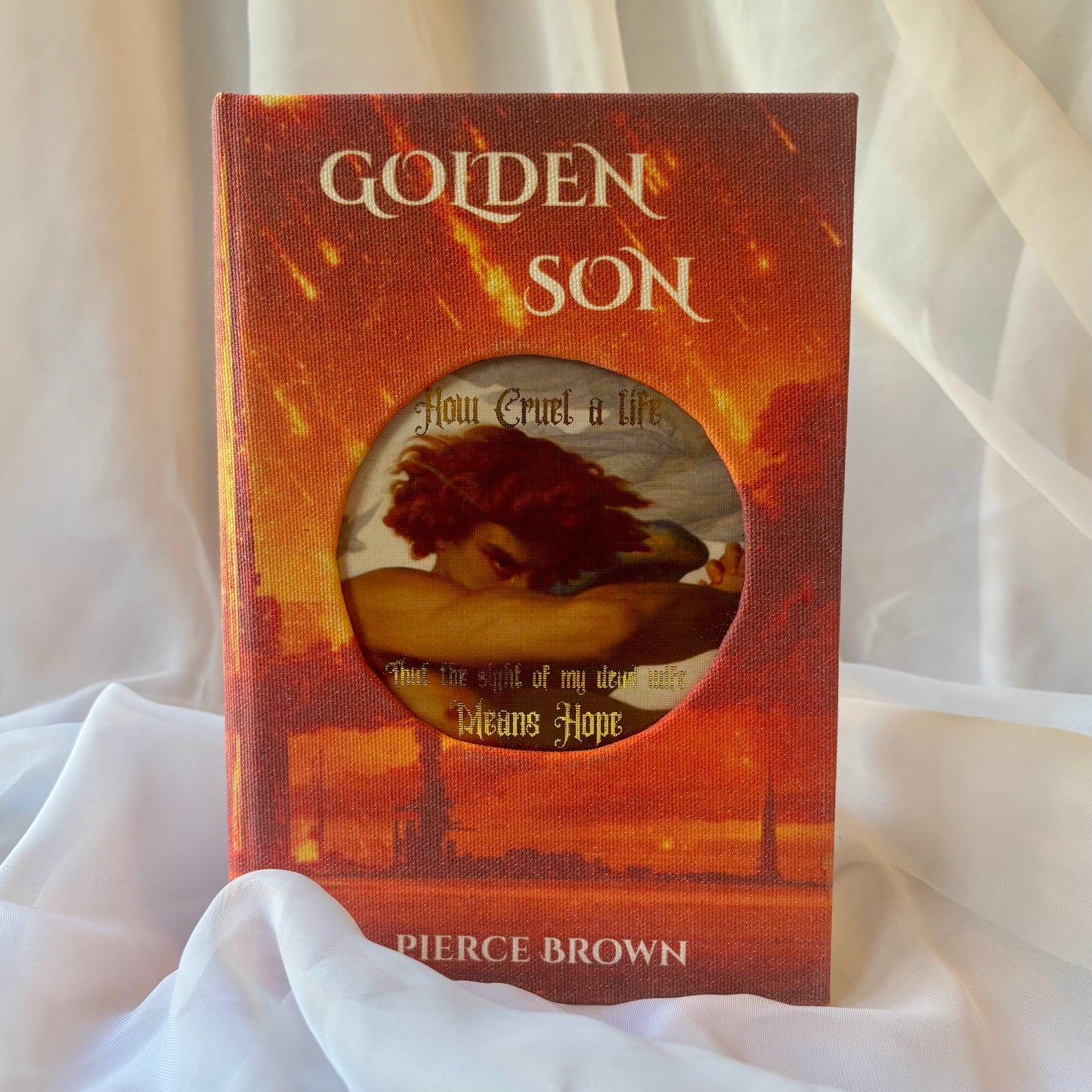 Red Rising Trilogy By Pierce Brown // Hardcover Rebind // Special Edition