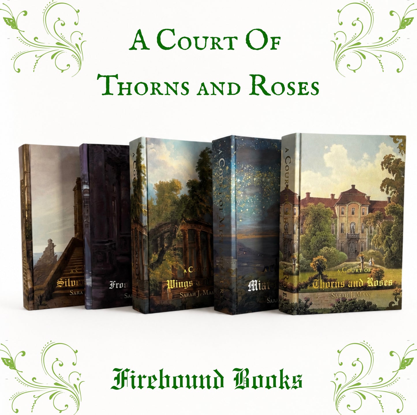A Court of Thorns and Roses by Sarah J. Maas Hardcover Rebind