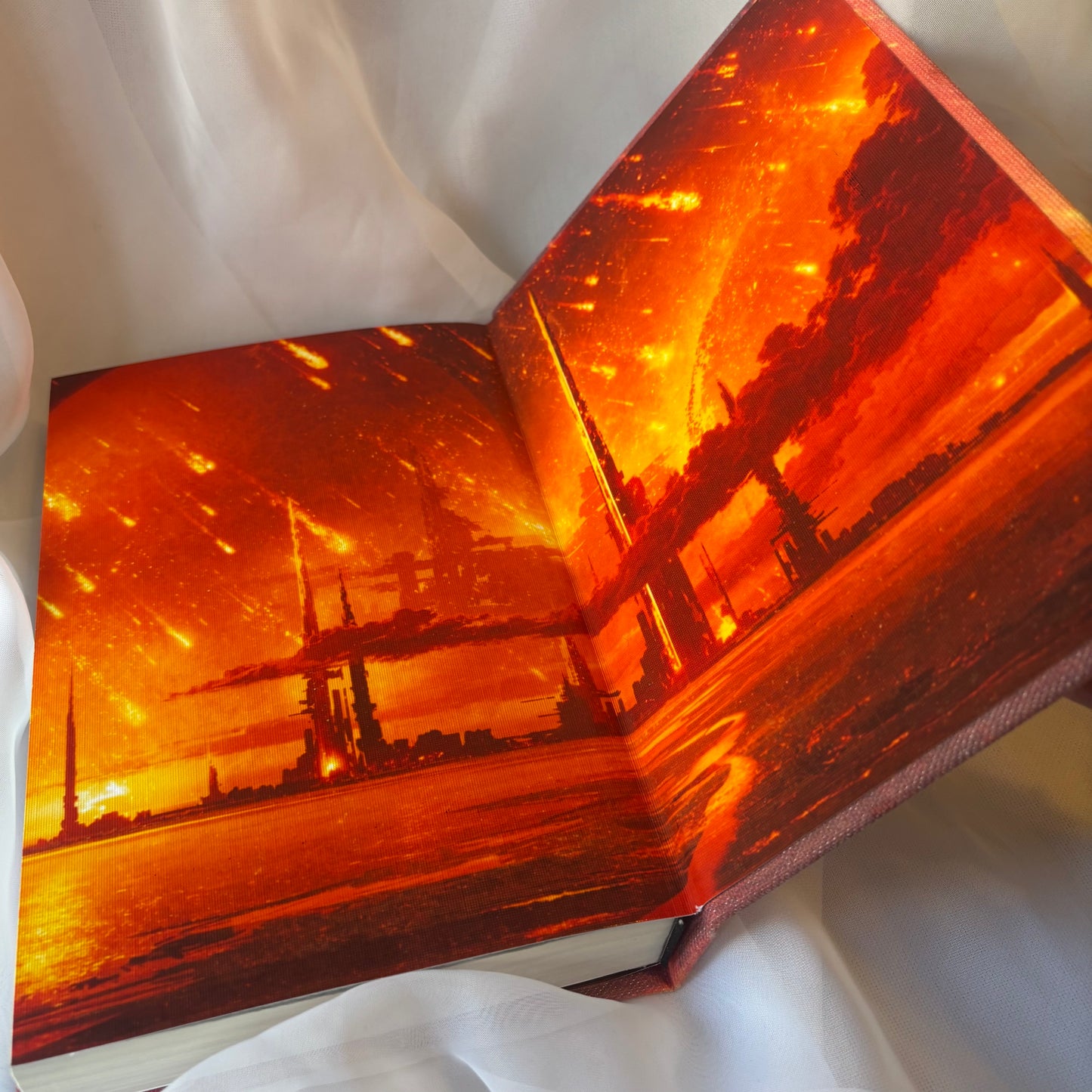 Red Rising Trilogy By Pierce Brown // Hardcover Rebind // Special Edition