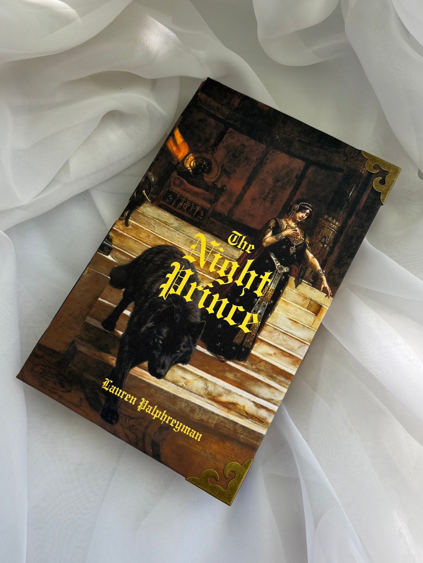 The Wolf king & The Knight Prince by Lauren Palphreyman Hardcover Rebind