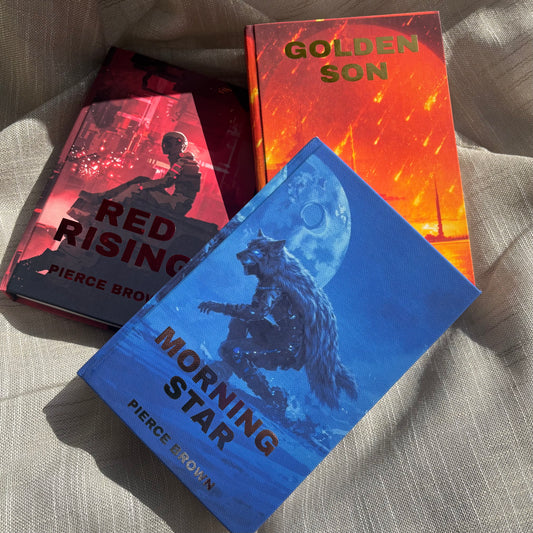 Red Rising Trilogy By Pierce Brown // Hardcover Rebind // Special Edition