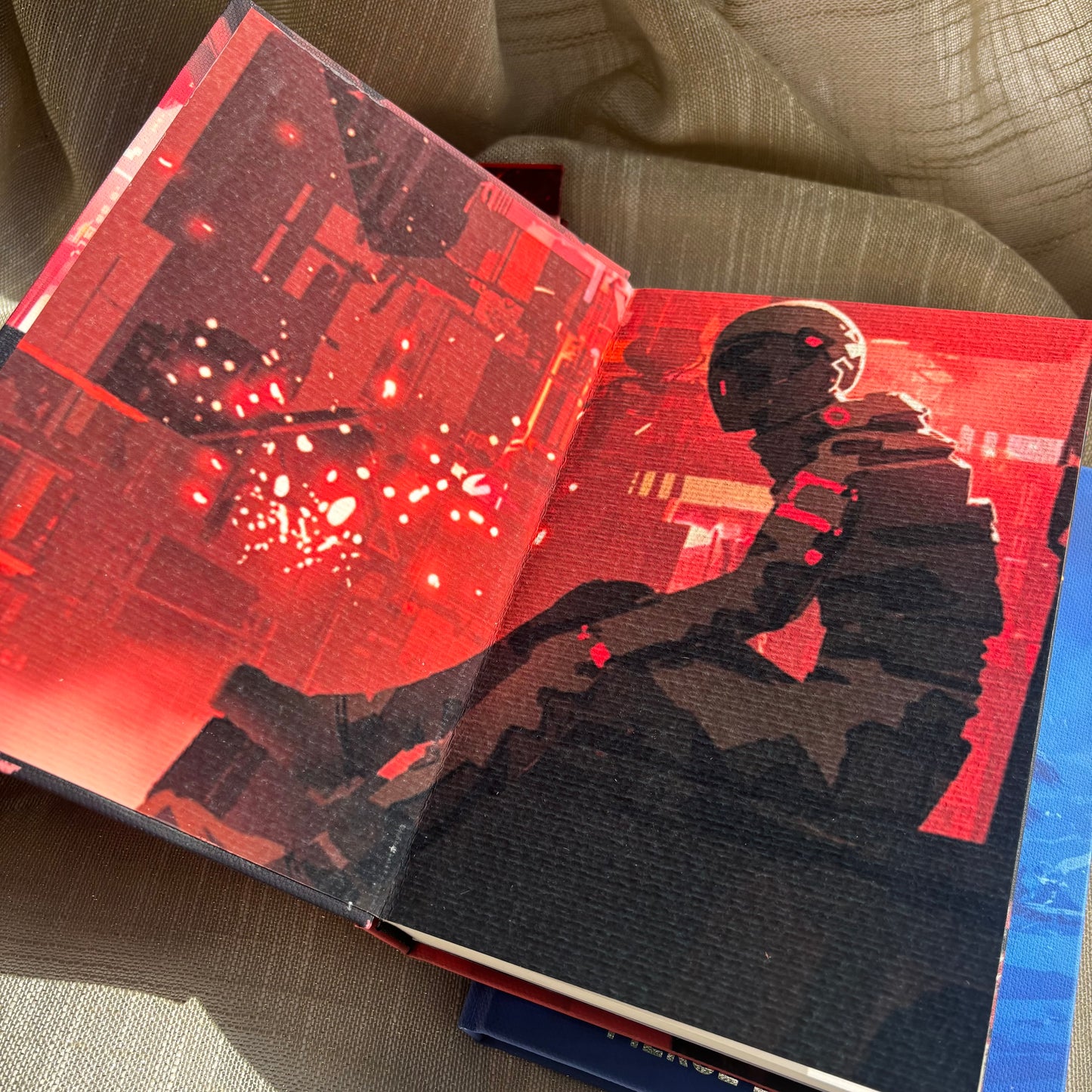 Red Rising Trilogy By Pierce Brown // Hardcover Rebind // Special Edition