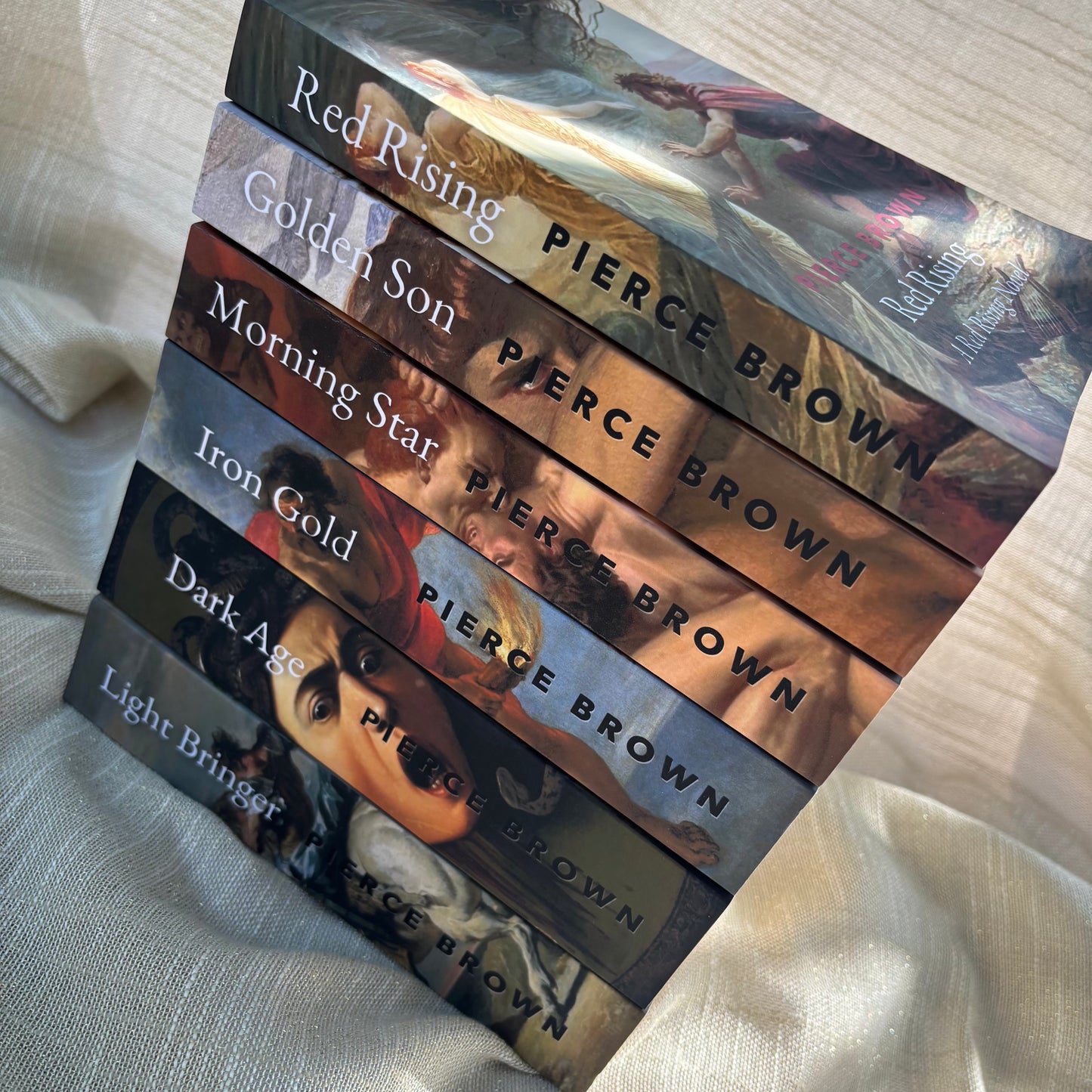 Red Rising by Pierce Brown Paperback Rebind