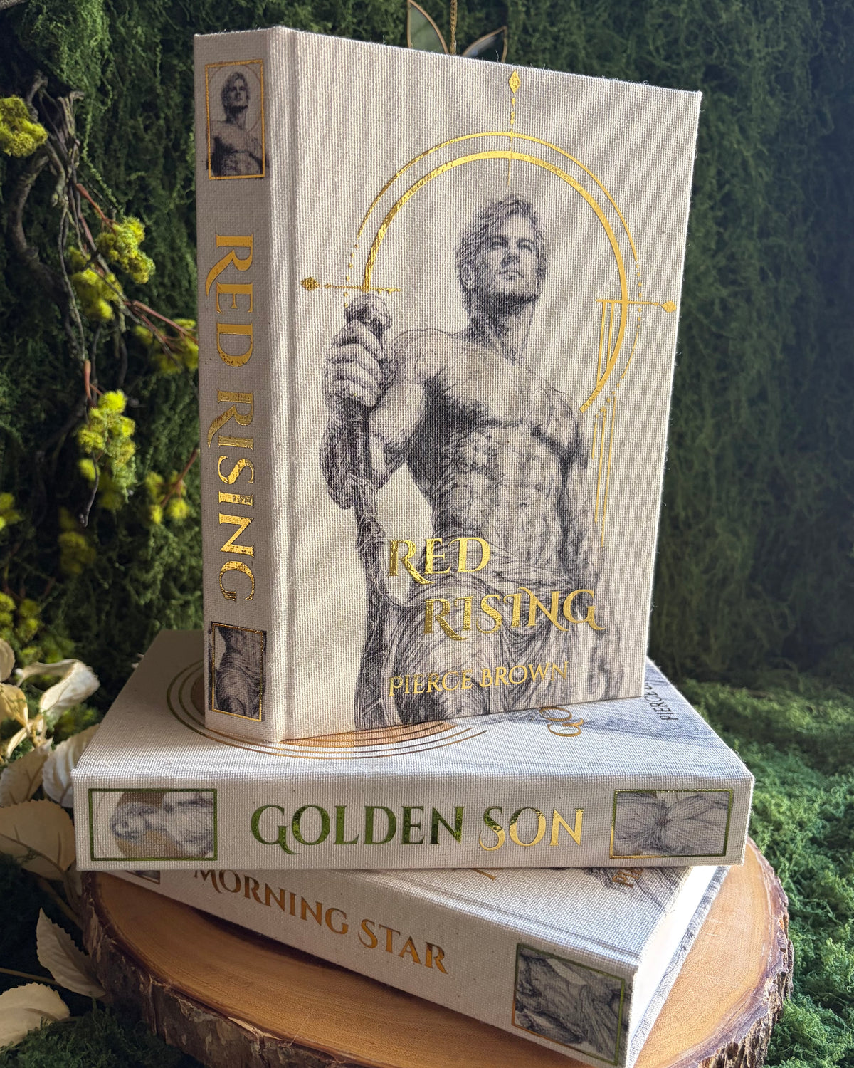 Red Rising Series by Pierce Brown w/ Art by Redmurphy.art