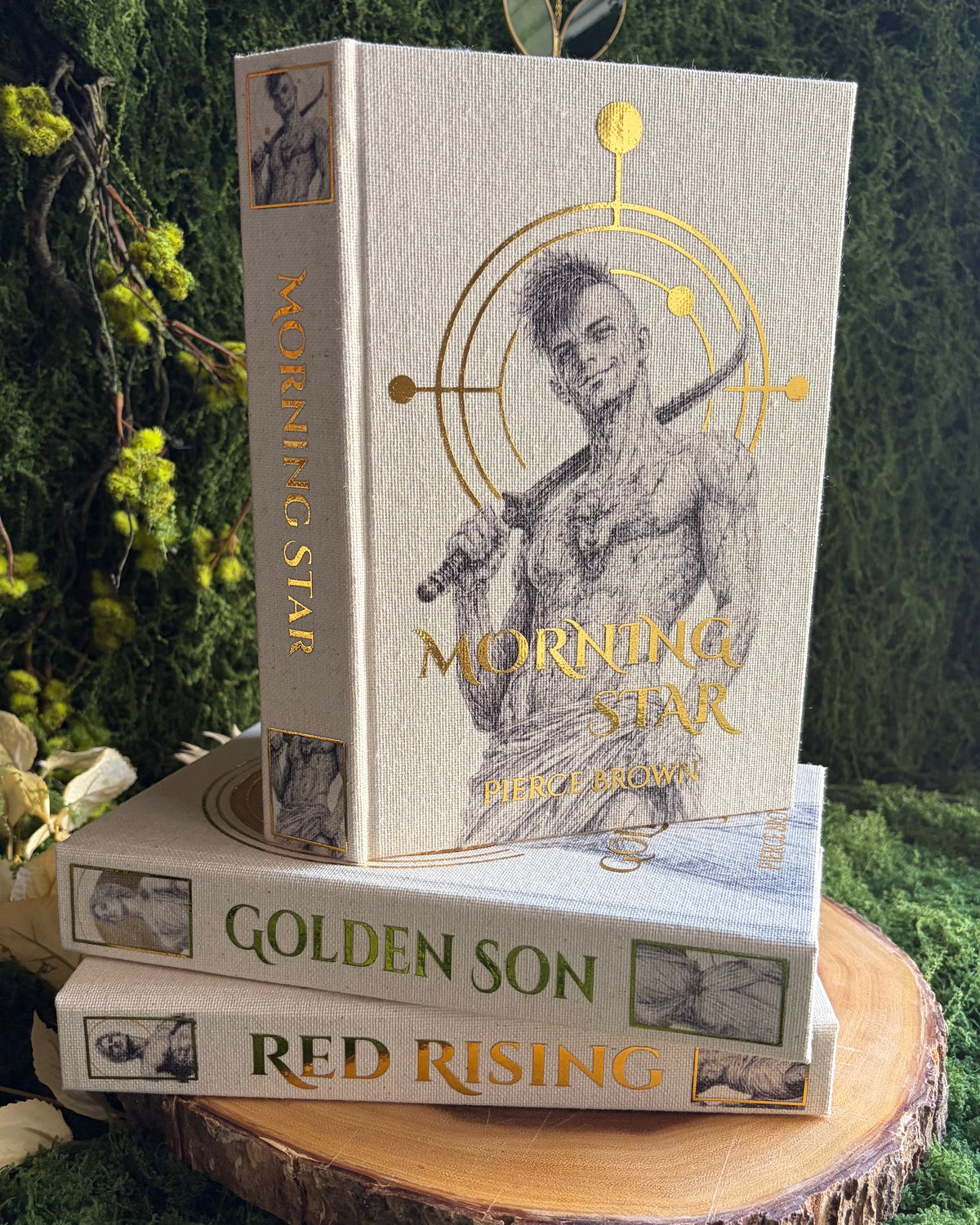 Red Rising Series by Pierce Brown w/ Art by Redmurphy.art